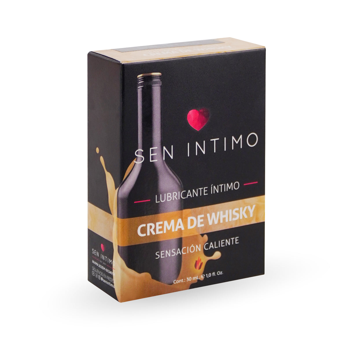 LUBRICANTE CALIENTE - CREMA DE WHISKY