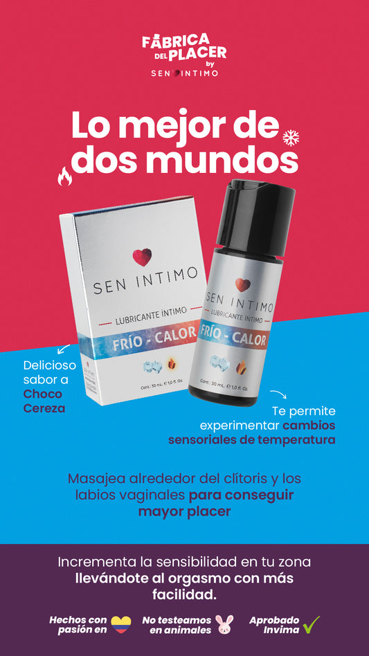Lubricante Íntimo Multiorgasmos Frío/Calor x 30 ml