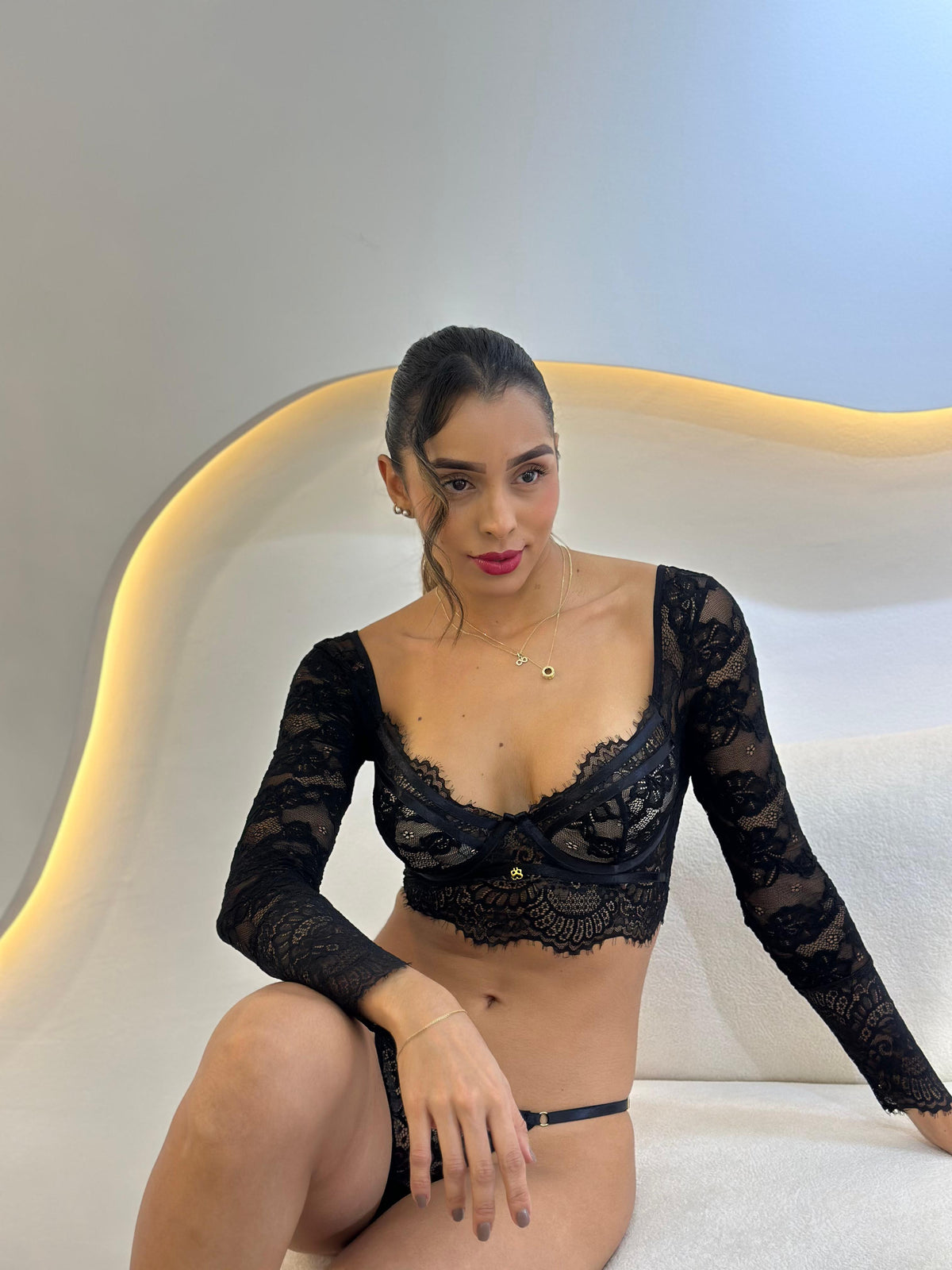 CROPTOP BUZO FELINA